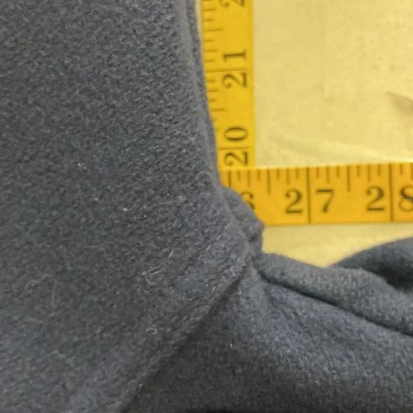 Halloway Varsiy Jacket Blue & White From Saint Mary S Could use A good Cleaning - Picture 4 of 5